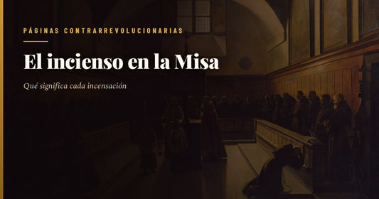 Óleo antiguo del coro de una iglesia de capuchinos: los frailes de hábito pardo en pie a ambos lados de la sillería, un ministro con capa roja ante el atril del centro y dos acólitos con sobrepelliz, uno de ellos junto al incensario dejado en el suelo