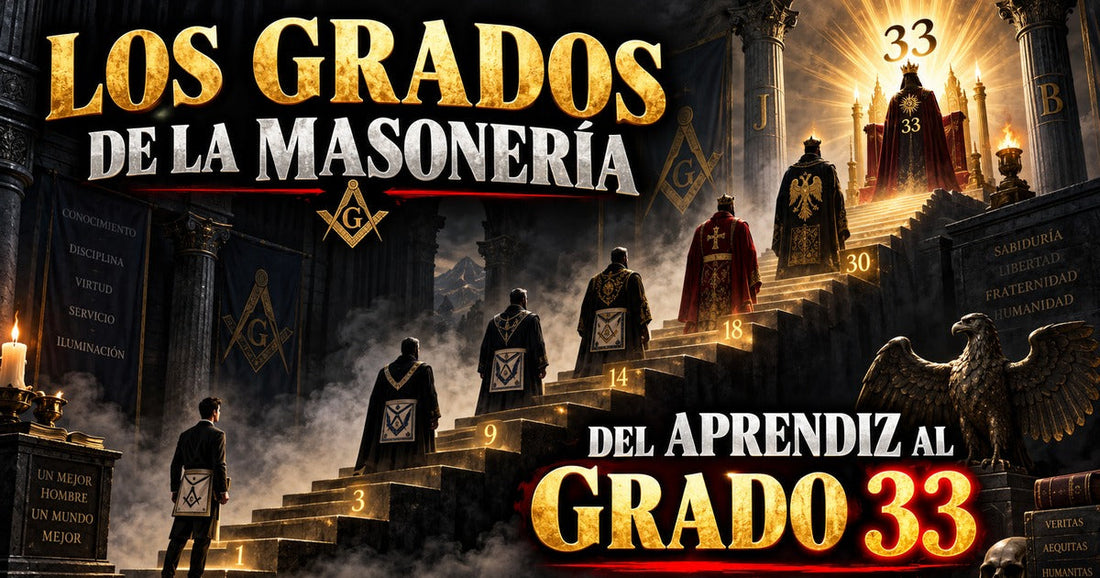 Los grados de la masonería, del aprendiz al grado 33