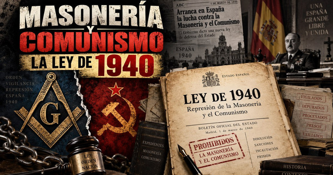 Masonería y comunismo: la ley de 1940