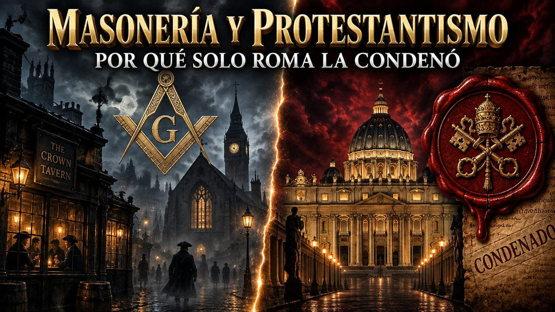 Londres del siglo XVIII frente a San Pedro de Roma con un sello pontificio