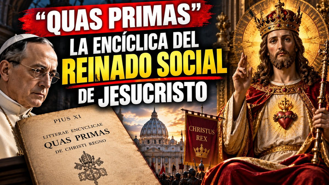 Quas primas: la encíclica del Reinado Social de Jesucristo