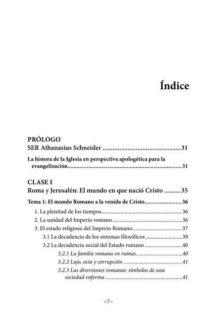 Índice de Historia de la Iglesia Católica. Volumen I. Edad Antigua (página 1)