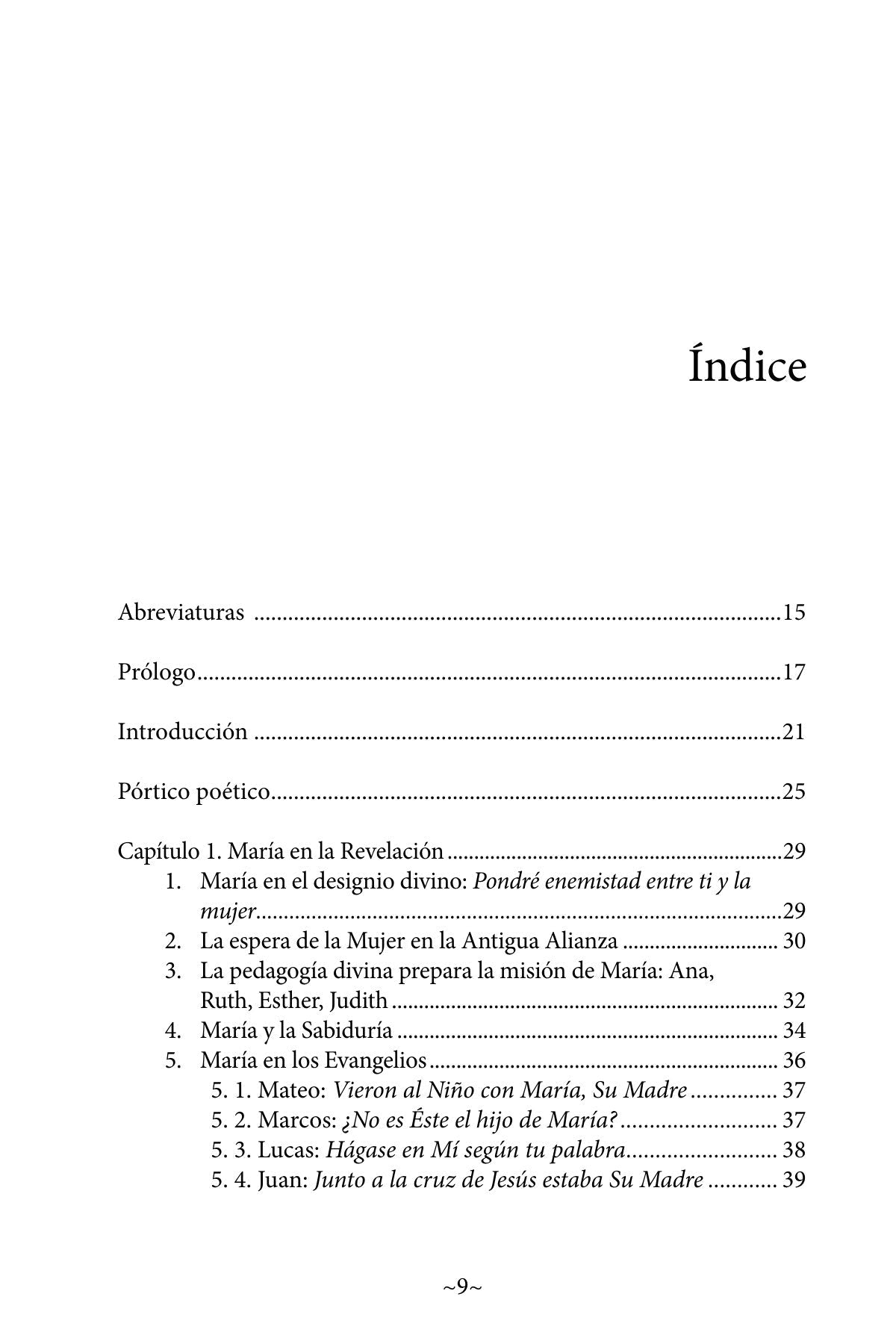Índice de María, Medianera y Corredentora (página 1)