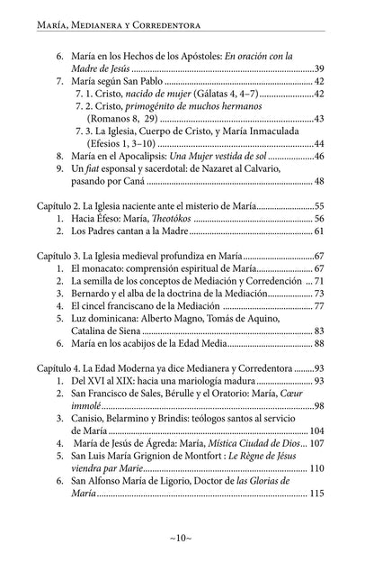Índice de María, Medianera y Corredentora (página 2)